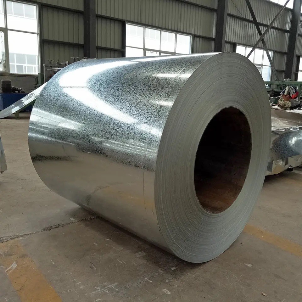 Oil Zero Spangle Galvanized Steel Coil 600mm With Excellent Welding And Forming