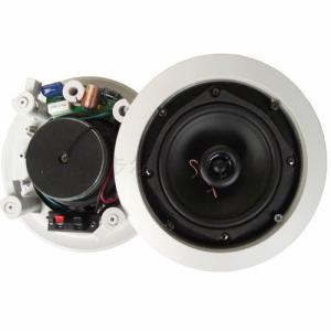 China 40W PA System Indoor Ceiling Speakers 100 - 20KHz Frequency Response For Gym Rooms wholesale