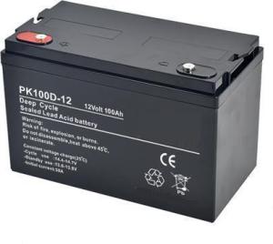 China Deep Cycle Sealed Lead Acid Battery 12v - 100ah UL94-V0 wholesale