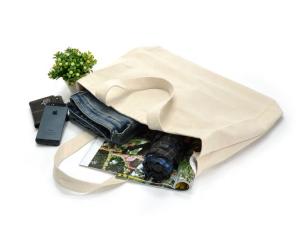 China Reusable Blank Canvas Tote Bag Women Foldable Cotton Shopping Bags wholesale