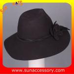 9111148 Sun Accessory customized winner fashion 100% wool felt hats, women hats