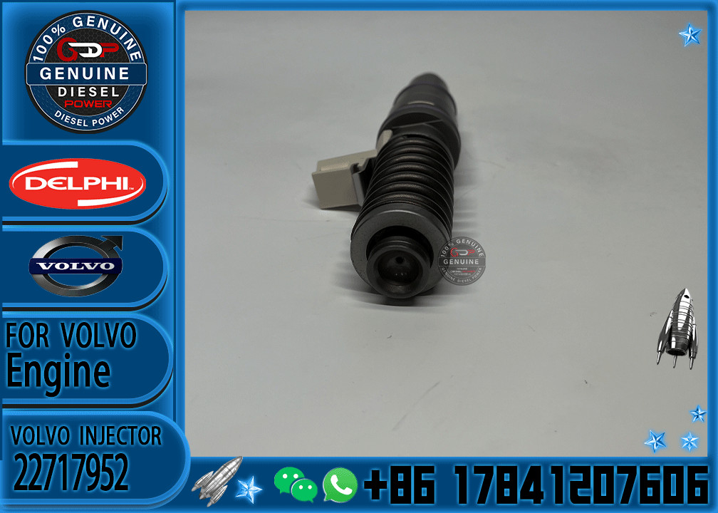 Genuine Diesel Fuel Injector Machinery Engine Parts 22717952 BEBE5L17101 Injector Machinery Engine