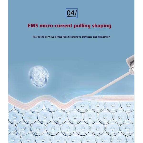 Red And Blue Light Sterilization Face Skin Spatula Beauty Facial Scrubber Waterproof