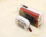 Custom Make Up toiletry promotional fashion elegant cosmetic makeup bag for lady
