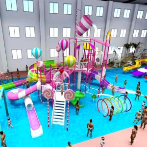 China Customization Outdoor Water Playground Equipment Offering Fun High Strength wholesale
