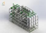 380kw Grain Flour Milling Machine 100TPD Compact Flour Mill