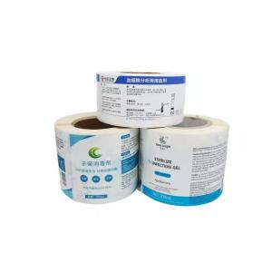 China Strong Adhesive Waterproof Medical Label Stickers Pill Bottle Packaging wholesale