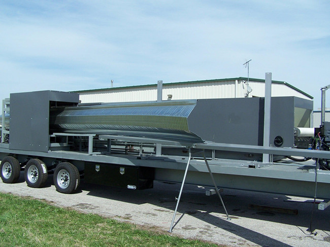 YX206-610 K-Span Arch Roll Forming Machine For 0.6-1.5mm Color coil or Galvanized coil  