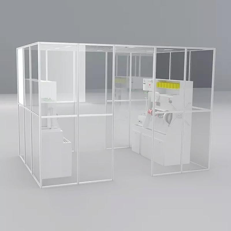OEM ODM Clean Room Booth System 99.99% ISO 5 6 7 8 Class 10 100 1000