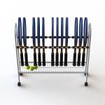 Tennis Paddles Stand Sport Equipment Shop