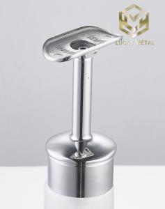 China 304 Grade Stainless Steel Tube Pipe Joint Connector Fittings For Outdoor Balustrade Handrail Railing Accessories wholesale