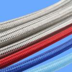 Red PTFE Corrugated Pipe for High Temperature Electric Industry -65- 260 ptfe