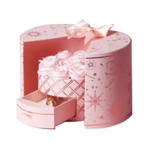 China Pantone Round Chocolate Gift Box Packaging With Lid wholesale