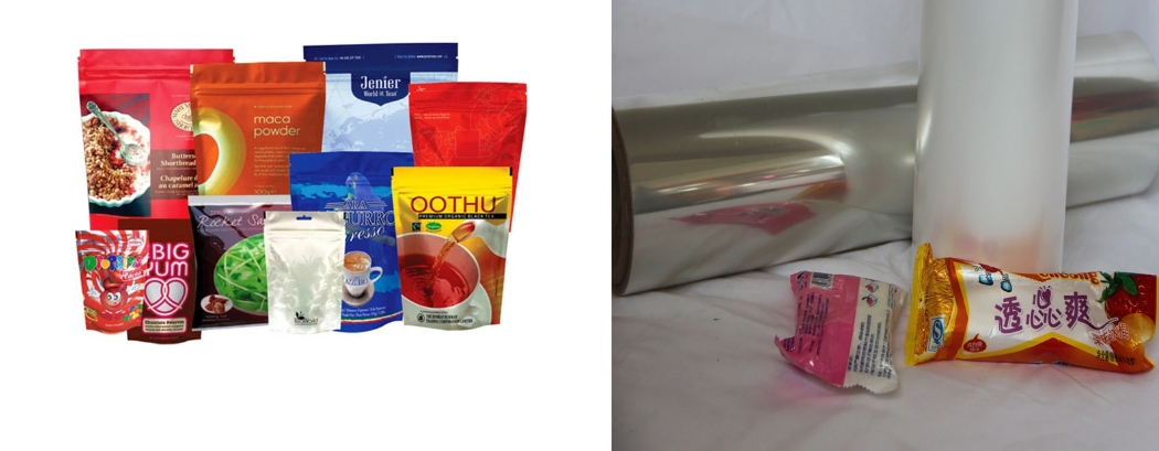 Business Shopping Plastic Film Laminated Aluminum Coated CPP MCPP Film for Packaging