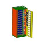 Indoor Fiber Optic Cabinet Floor Installation With Anti Erosion Performance