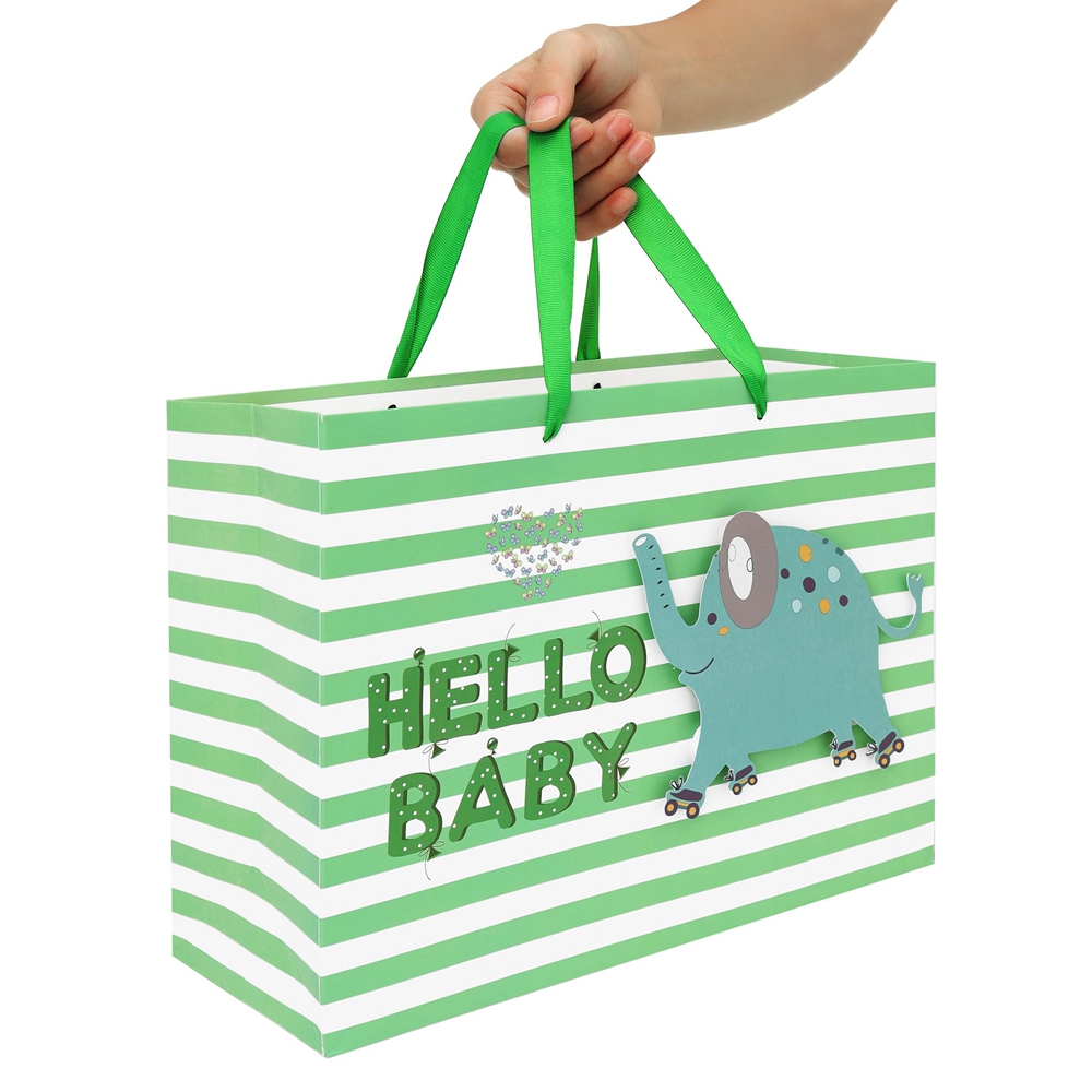 Handmade Baby Gift Carrier Shopping Bags With Your Own Logo Custom Order Choose Your Color