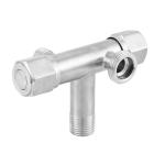 OEM Water 2 Way Angle Valve Wall Mounted Modern Bathroom SS