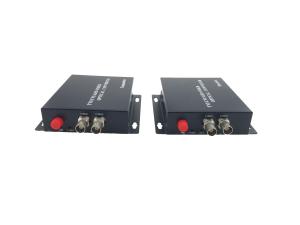 China OEM HD 1080p Video Converter 2 Channel AHD Video To Fiber Optic Media Converter wholesale