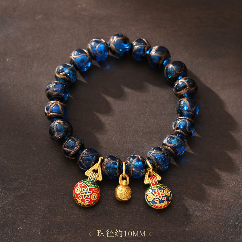 Matching Bracelets For Couples, Heart Wing Crown Lotus Pendant Beaded Stretch Bracelets Friendship Promise Relationship Bracelets Teen Girls Friends