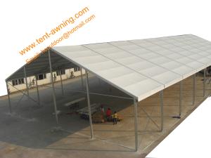 China Waterproof Storage Tent, Aluminum Fire Resistardant Warehouse MarqueeTent wholesale