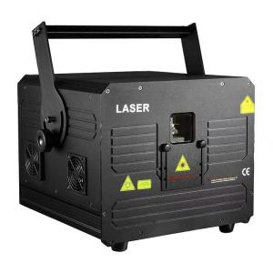 China 3W RGB 3D ILDA Laser Show Light 12CH DMX512 Animation DJ Bar Stage Laser System Projector wholesale