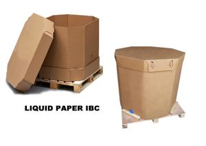 China Plastic ISO Tank Paper IBC Container 1000L Foldable wholesale