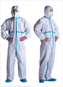 China Dust Proof Body 25GSM Disposable Protective Suit for Car Industry wholesale