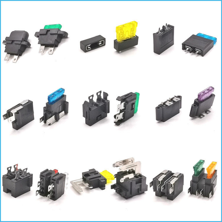 10x85mm Fuse 35m Ohm Glass Fuse Holder Clips Slow Blow 85C Automotive Fuse Box Clips