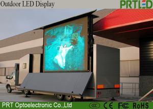 China Dustproof Mobile LED Truck Advertising Outdoor P4.81 Slim Aluminum Panel wholesale