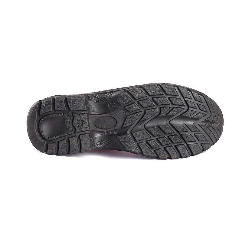 Shengjie Oil Slip Resistant Shoes Workers Working Boots Steel Toe Puncture Proof Anti Static Mens Work Boots Waterproof