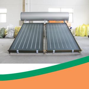 China Galvanized Steel Compact 200 Liter Flat Plate Solar Collector wholesale
