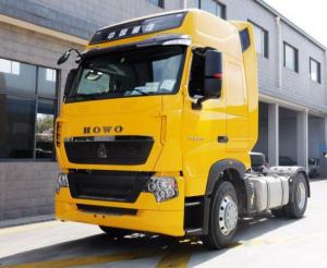 China Euro 2 HW 76 Cab Howo Prime Mover Tractor 4*2 Drive Wheel Truck wholesale