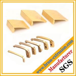 China pen clip copper alloy metal extrusion profile sections wholesale