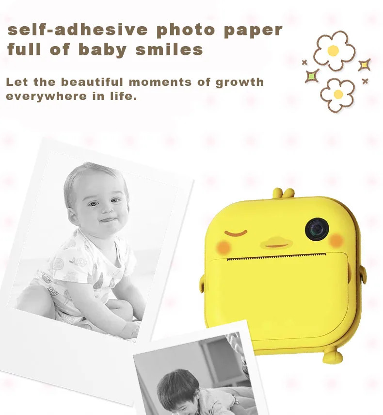 HD Filming M2 Kid Camera 1080p HD Resolution Built-In Games 4800W Pixel