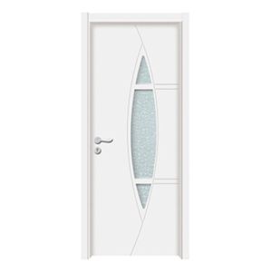 China AB-ADL521 glass wooden interior door wholesale