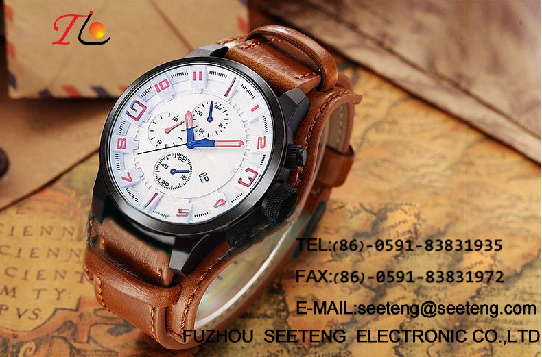 snakeskin texture PU leather band and golden diamond inset case with a hanging drop for ladies watches