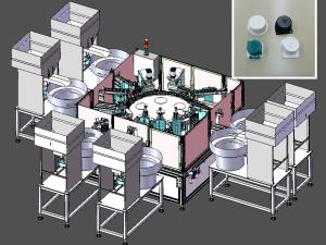 China AC380V Heli Cap Assembly Machine OEM Auto Capping Machine CE Certificate wholesale