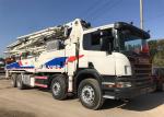 50m Boom Used Concrete Machine , Remanufactured Truck Intelligent Control