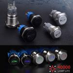 12mm 16mm 19mm 22mm 25mm 28mm 30mm 40mm Push Button Switch Latching Momentary