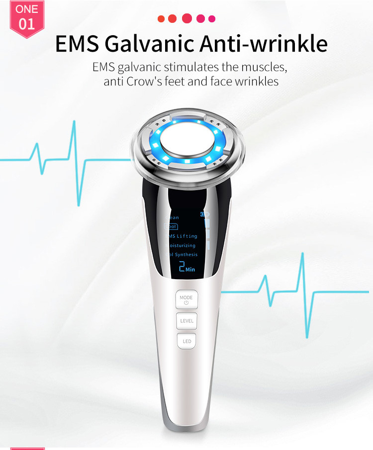 RF Handheld Beauty Tighten Pores EMS Beauty Instrument