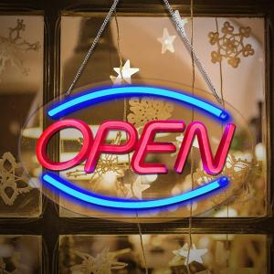 China 60C Silicone Tube Flashing Open Sign Led 300lm Acrylic wholesale