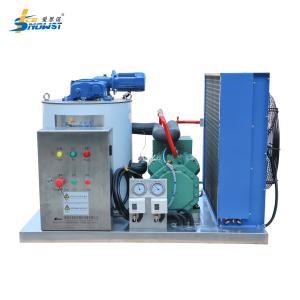 China 1 Ton SS316 Saltwater Flake Ice Machine Flake Ice Generator With Air Cooling wholesale