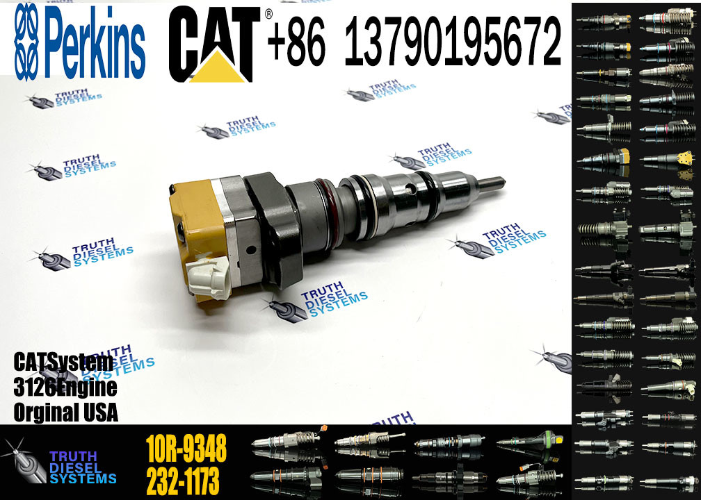 Diesel engine fuel injector 10R-9348 10R-9237 10R-0781 156-8895 1OR-9239 232-1168 173-9268 162-9610 232-1183