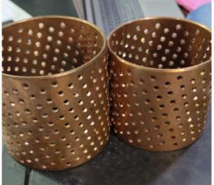 China FB092 straight column Rolled Copper Sliding Sleeve bushing bronze-Wrapped Perforated Bushes wholesale