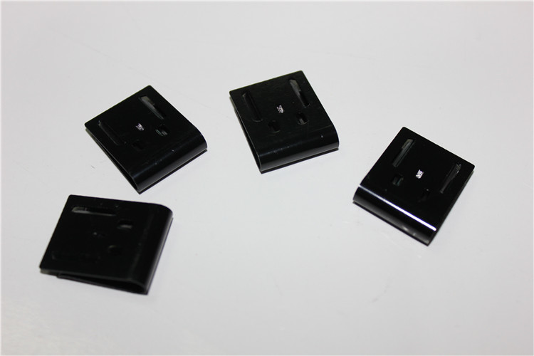 spring steel clips, customized steel spring clips with black painting