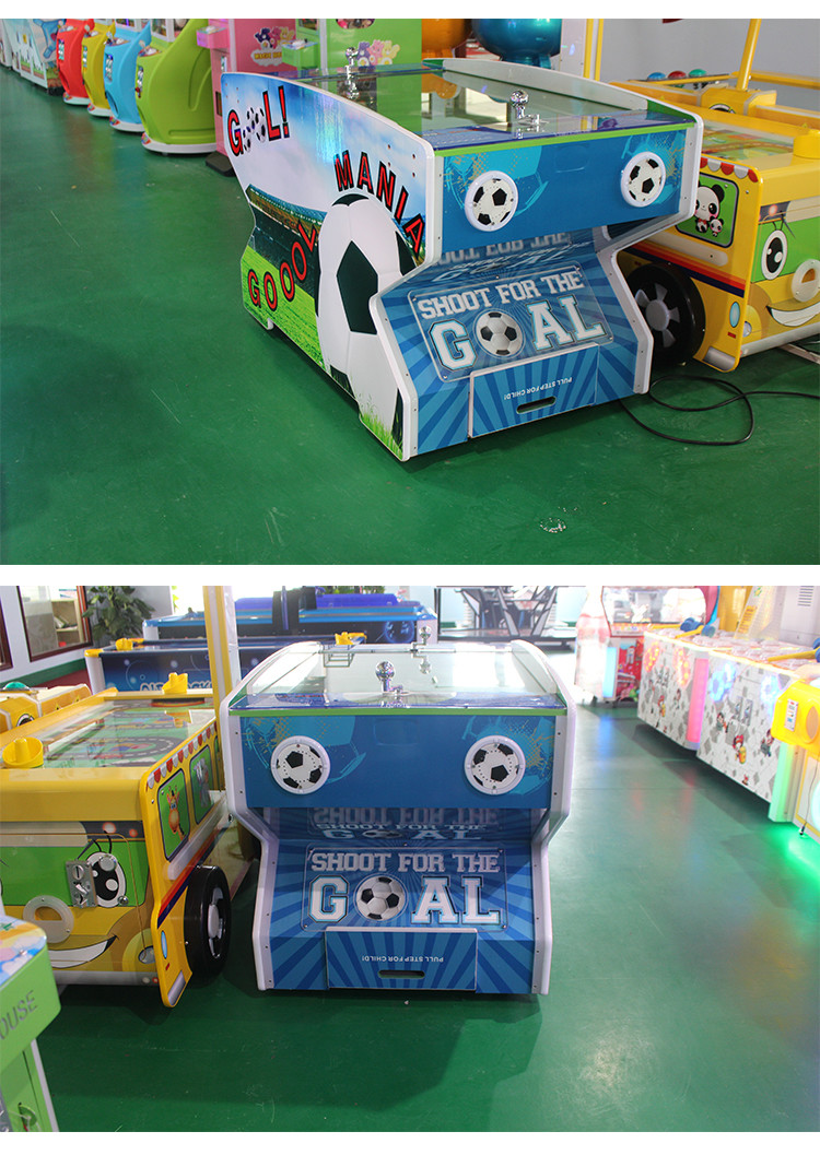 Goal Mania Amusement Park Coin Operated Machine Indoor Amusement Game Machine