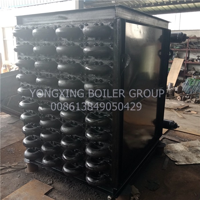 6 Ton Finned Tube Economizer Square Cast Iron Biomass Boiler Economizer