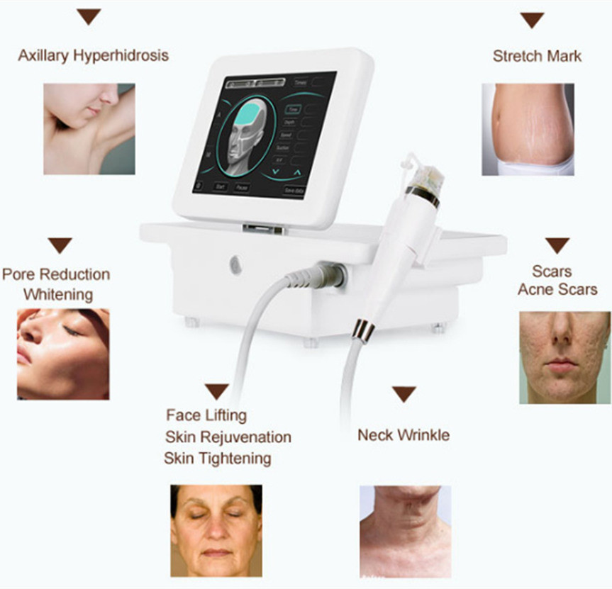 Dissolving Fat Microneedling Machine Face Lift 10 Pins 25 Pins 64 Pins And Nano Tips
