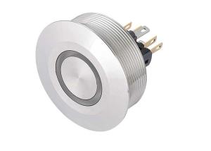China Large Waterpeoof Push Button Switch Led Illuminated 22mm Stainless Steel wholesale