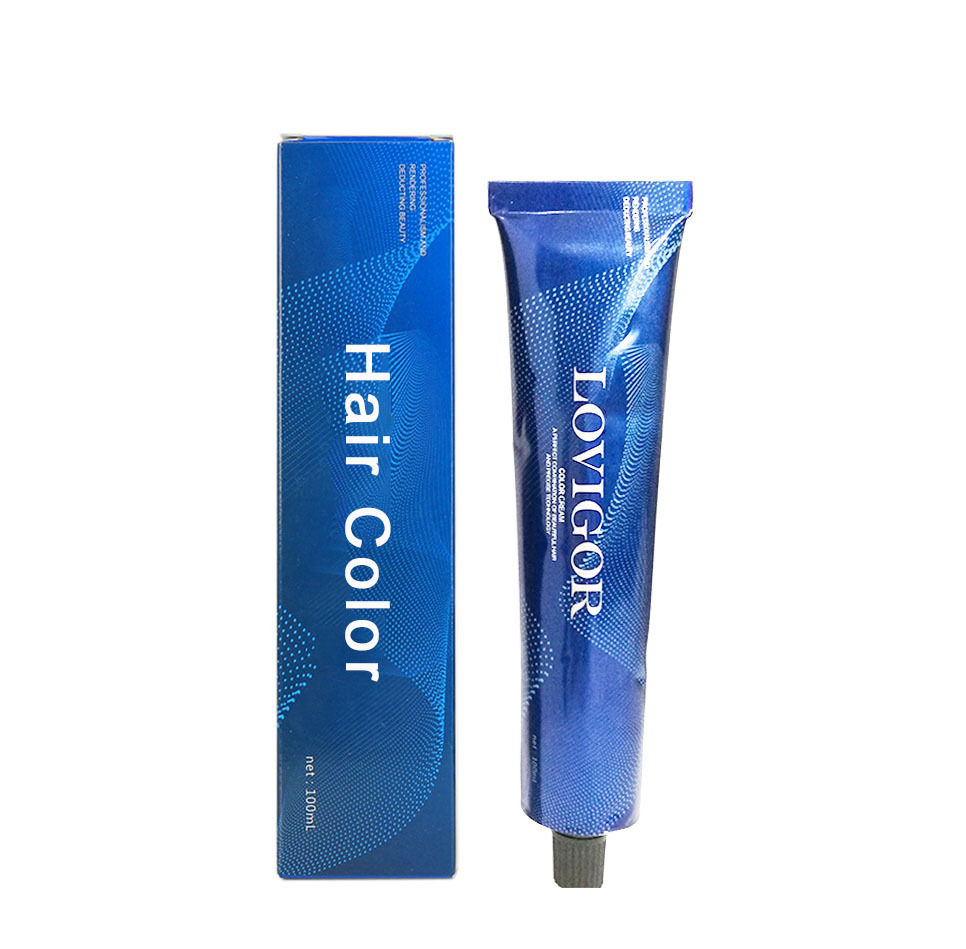 Multi Colors Permanent Hair Dye Cream For Grey Coverage Low Ammonia And Long Lasting